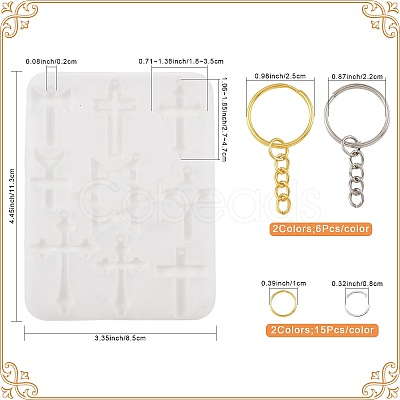 DIY Keychain Making Kits DIY-FS0010-63-1