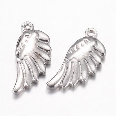 Tarnish Resistant 201 Stainless Steel Pendants STAS-G071-01P-1