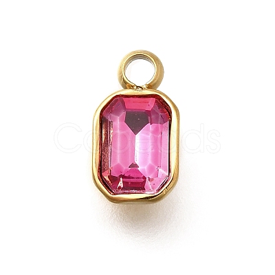 304 Stainless Steel Pendants STAS-Q346-03G-09-1