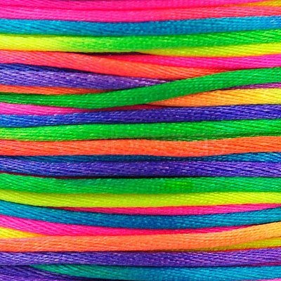 Nylon Satin Rattail Cords NWIR-A004-6A-1