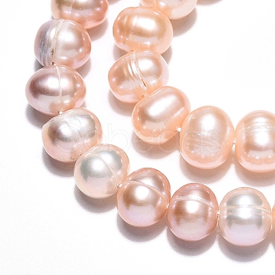 Natural Cultured Freshwater Pearl Beads Strands PEAR-N013-06-A-01-1