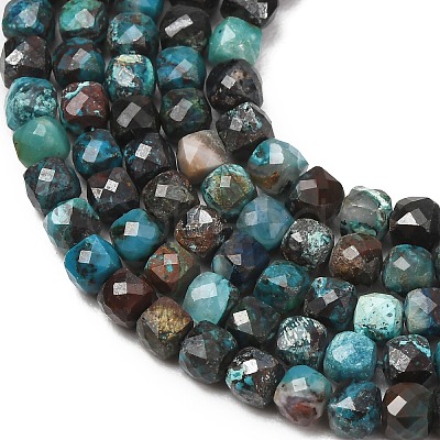 Natural Chrysocolla Beads Strands GG-CBA9631-B04-04-1