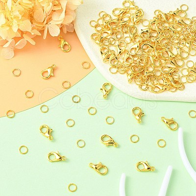 50Pcs Zinc Alloy Lobster Claw Clasps FIND-YW0003-95-1
