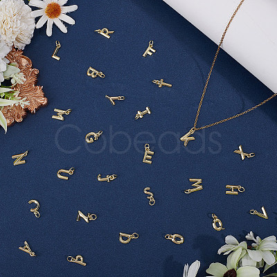 26Pcs 26 Styles Brass Charms KK-BBC0024-95-1