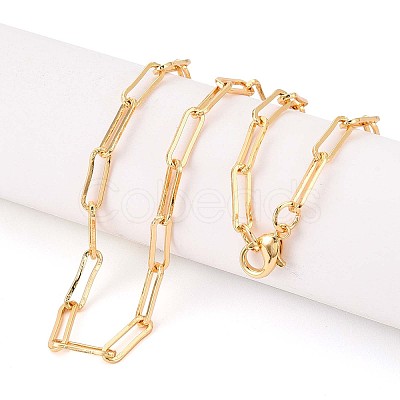 Brass Paperclip Chains MAK-S072-14B-G-1