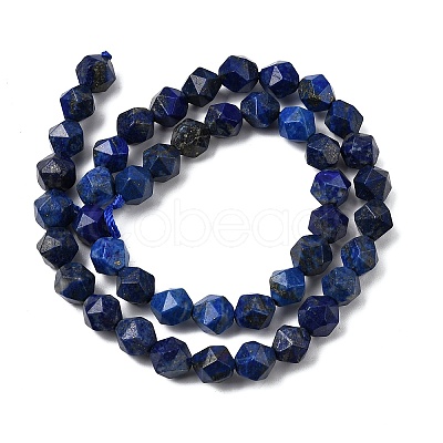 Natural Lapis Lazuli Beads Strands G-Z119-A39-02-1