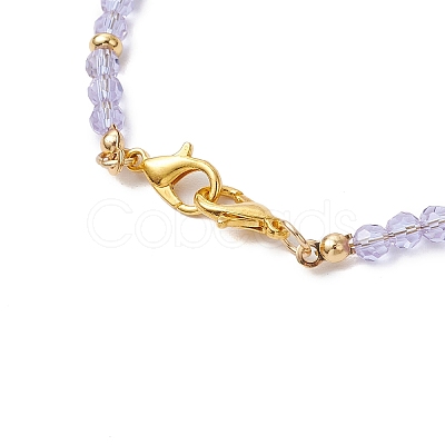 Imitation Austrian Crystal Beads Stretch Bracelets BJEW-JB11571-1