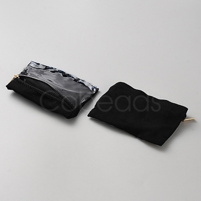 6Pcs Rectangle Polyester Jewelry Storage Bags ABAG-WH20006-11C-1