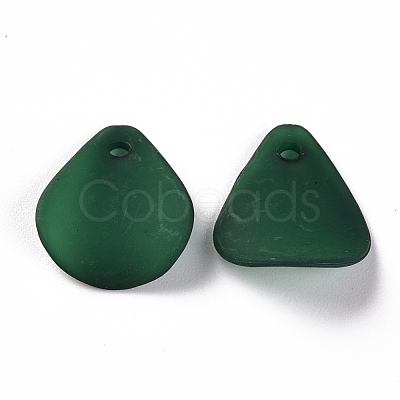 Transparent Frosted Acrylic Pendants MACR-S371-09A-735-1