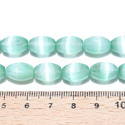 Dyed Natural Selenite Beads Strands G-T138-233E-1