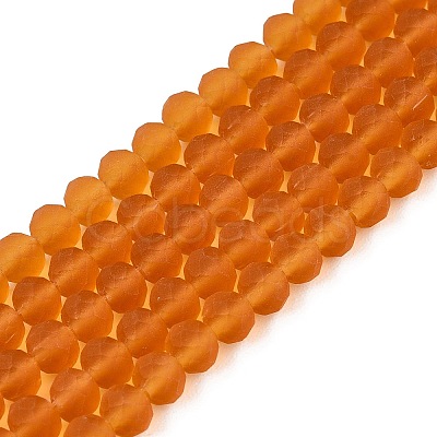 Transparent Glass Beads Strands EGLA-A044-T4mm-MD04-1