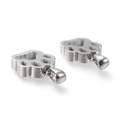 Non-Tarnish 304 Stainless Steel Pendants STAS-F253-11P-1