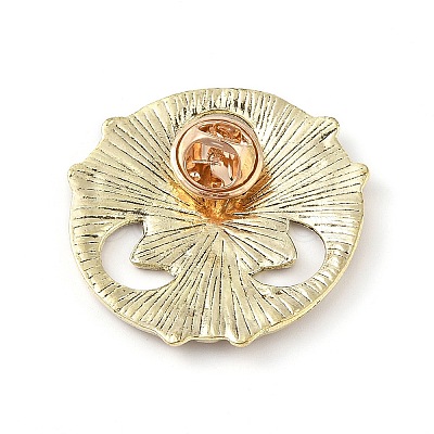 Tibetan Style Alloy Brooches JEWB-O016-01AB-1