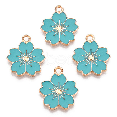 Alloy Enamel Pendants LS-ENAM-S121-115G-1