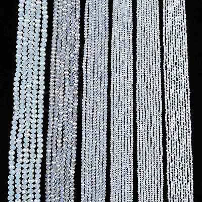 Electroplate Glass Beads Strands LS-EGLA-A044-J3mm-B06-1