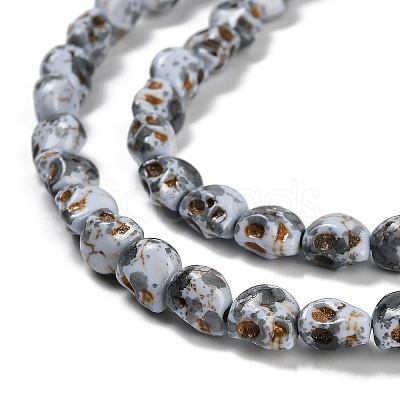 Synthetic Turquoise Beads Strands TURQ-F019-02I-1