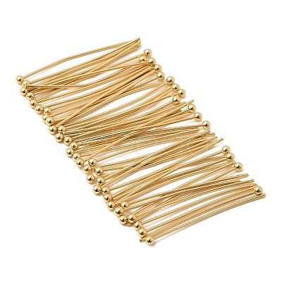 SHEGRACE Brass Ball Head Pins XGR0087G-29G-1