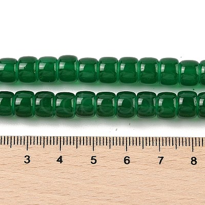 Baking Plating Glass Beads Strands GLAA-H036-01-1