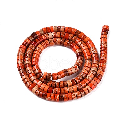 Natural Imperial Jasper Beads Strands G-T138-198G-1