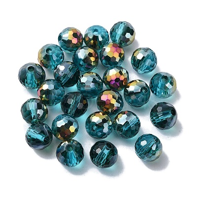 AB Color Plated Glass Beads EGLA-P059-02A-AB10-1