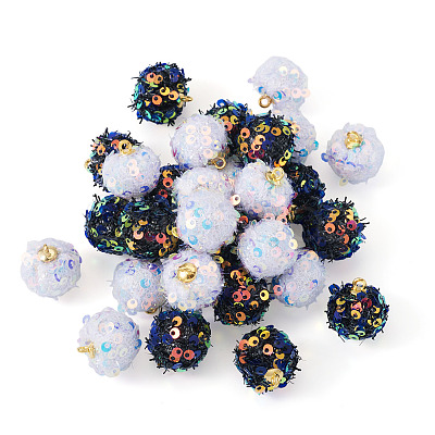 30Pcs 2 Colors Cloth Pendants FIND-TA0008-35-1