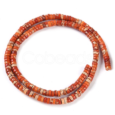 Natural Imperial Jasper Beads Strands G-Q171-A01-01J-1