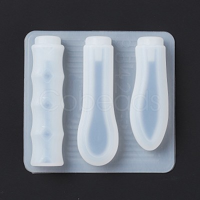 DIY Drop & Bamboo Stick Handle Silicone Molds DIY-C055-04-1