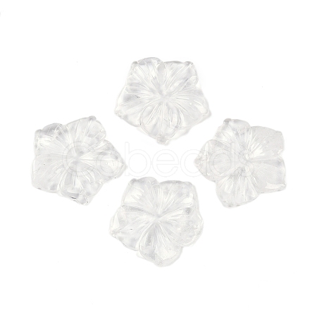 Natural Quartz Crystal Carved Pendants G-B097-01A-15-1