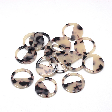 Cellulose Acetate(Resin) Pendants X-KY-S134-A304-1