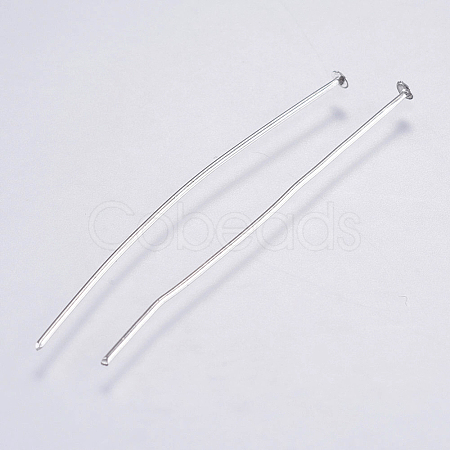 Tarnish Resistant 304 Stainless Steel Flat Head Pins X-STAS-F146-01P-40mm-1