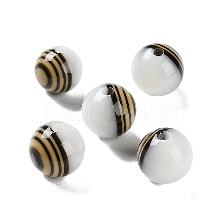 Opaque Resin Beads RESI-U009-04B-1