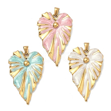 304 Stainless Steel Pendants STAS-D224-07G-03-1