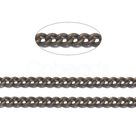 Brass Twisted Chains X-CHC-S100-AB-NF-1