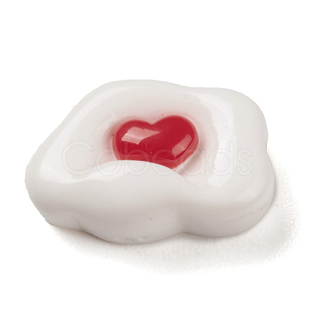 Opaque Resin Cabochons LS-RESI-C032-01A-1