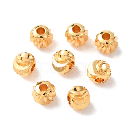 Brass Beads KK-C157-02B-G-1
