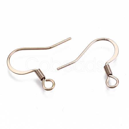 304 Stainless Steel French Earring Hooks STAS-S111-006RG-NR-1