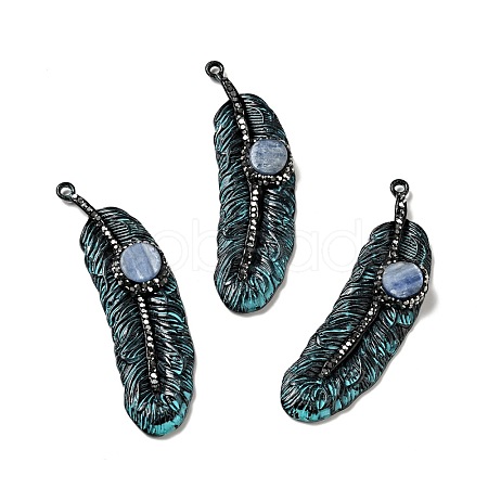 Natural Kyanite Big Pendants G-D468-20B-1