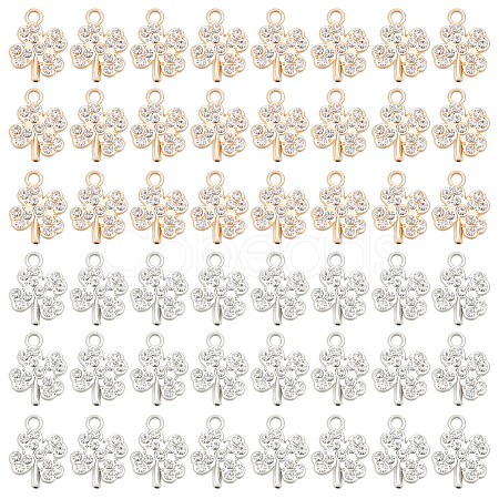 60Pcs 2 Colors Alloy Pendants FIND-DC0001-84-1