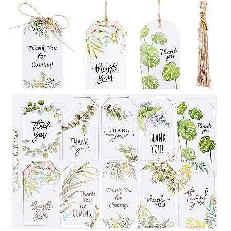 5 Sheets 10 Styles Thanksgiving Day Theme Thank You Gift Tags DIY-WH0325-49-1