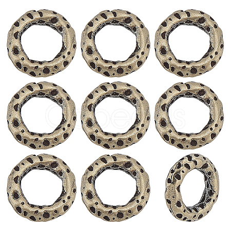 10Pcs Brass Linking Rings KK-PH0014-32AS-1