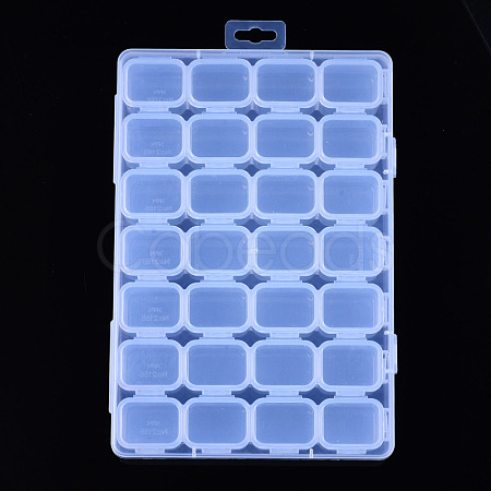 Rectangle Polypropylene(PP) Bead Storage Containers CON-Q040-001-1