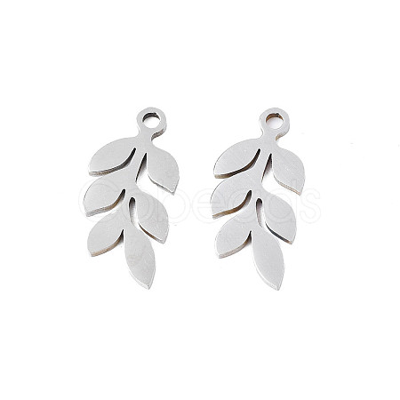 Non-Tarnish 201 Stainless Steel Pendants X-STAS-T044-285P-1
