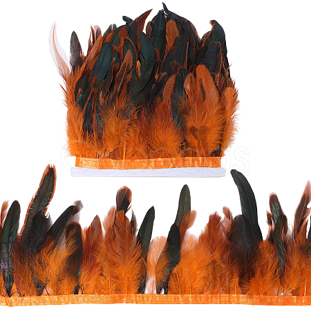 1 Bundle Fashion Feather Cloth Strand Costume Accessories DIY-GF0012-59A-1