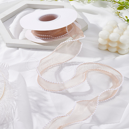 1Roll Polyester Lace Trim OCOR-LP0002-16C-1