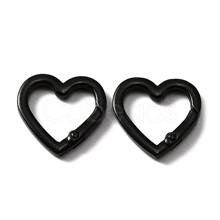 Zinc Alloy Spring Gate Rings FIND-WH0036-28K-1