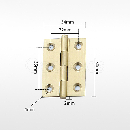 Brass Hinge CABI-PW0001-163-E02-1