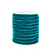 Single Face Velvet Ribbon, Dark Cyan, 3/8 inch(9.5~10mm), about 50yards/roll(45.72m/roll)