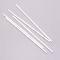 ABS Plastic Round Tube, for DIY Sand Table Architectural Model Making, White, 250x6mm, 5mm inner diameter, 5pcs/set