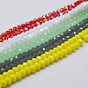 Electroplate Glass Bead Strands EGLA-J047-3x2mm-M-1