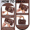 2Pcs Cowhide Leather Bag Handle Wrap DIY-WH0750-355B-3